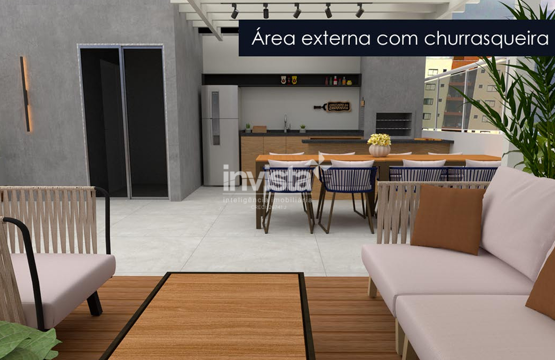 Apartamento &agrave; venda no bairro Aparecida - Santos