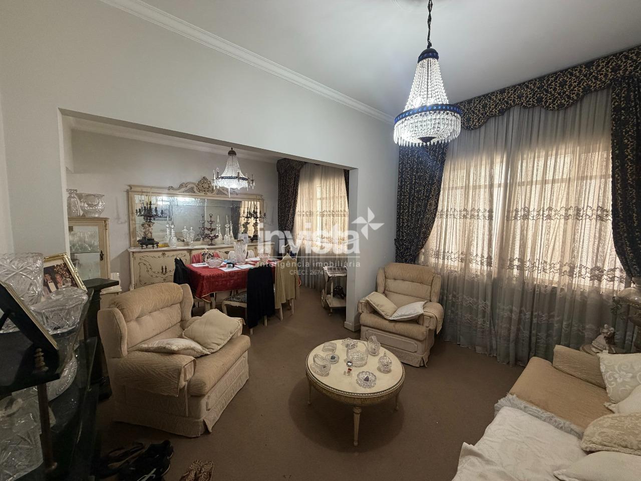 C&oacute;digo: 39212 R$ 460.000,00 Apartamento &agrave; venda no bairro Aparecida 110 m&sup2; 3 quartos 1 vaga - Santos