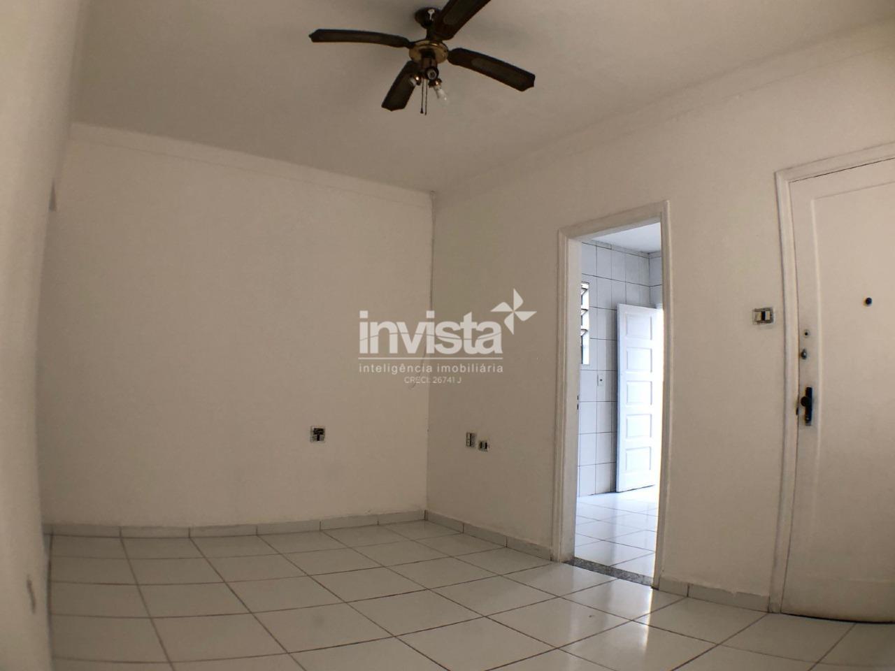C&oacute;digo: 39213 R$ 2.500,00 Apartamento para alugar no bairro Gonzaga 75 m&sup2; 2 quartos 0 vagas - Santos