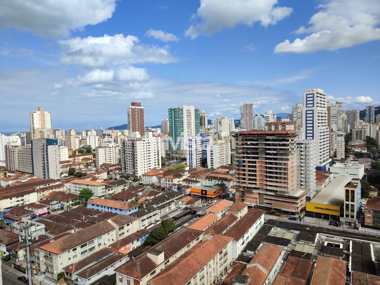 C&oacute;digo: 39216 R$ 6.000,00 Apartamento para alugar no bairro Boqueir&atilde;o 72 m&sup2; 2 quartos 1 vaga - Santos