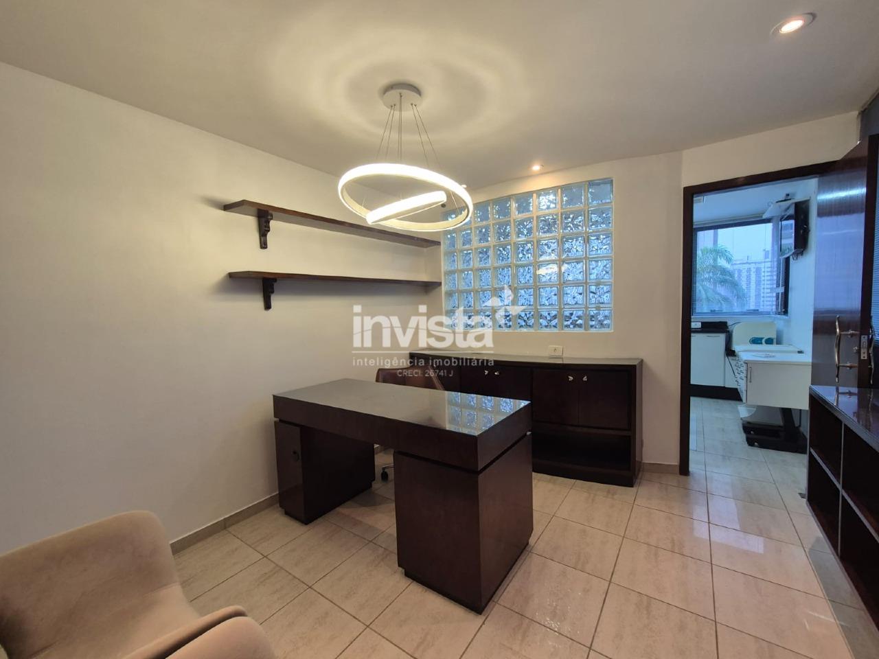 Sala Comercial &agrave; venda no bairro Gonzaga - Santos
