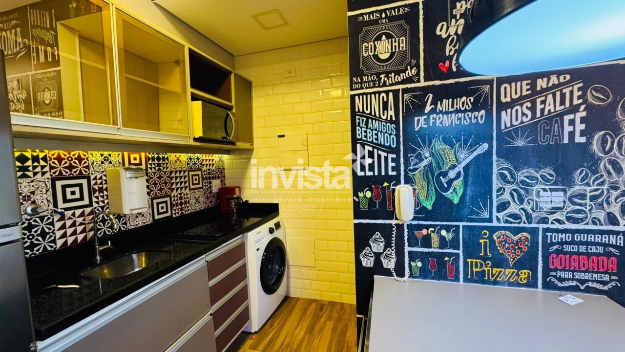 Apartamento para aluguel no bairro Gonzaga - Santos