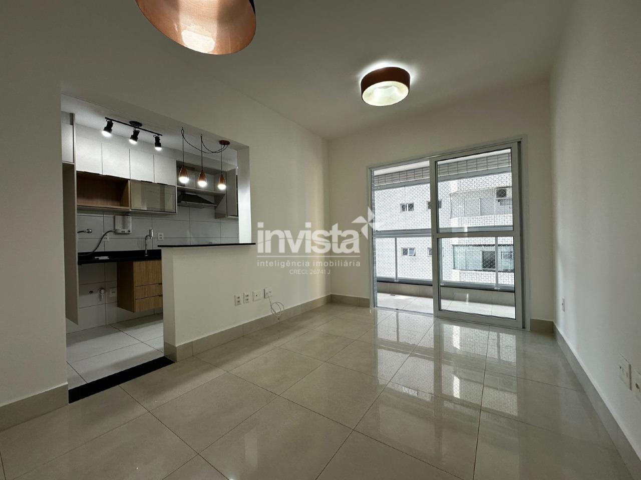 C&oacute;digo: 39237 R$ 4.900,00 Apartamento para alugar no bairro Embar&eacute; 54 m&sup2; 1 quarto 1 vaga - Santos