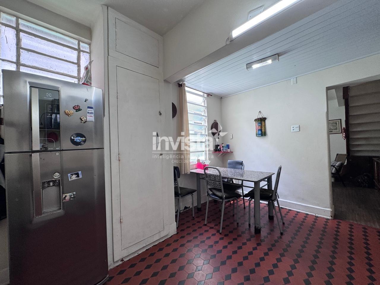 Casa &agrave; venda no bairro Campo Grande - Santos