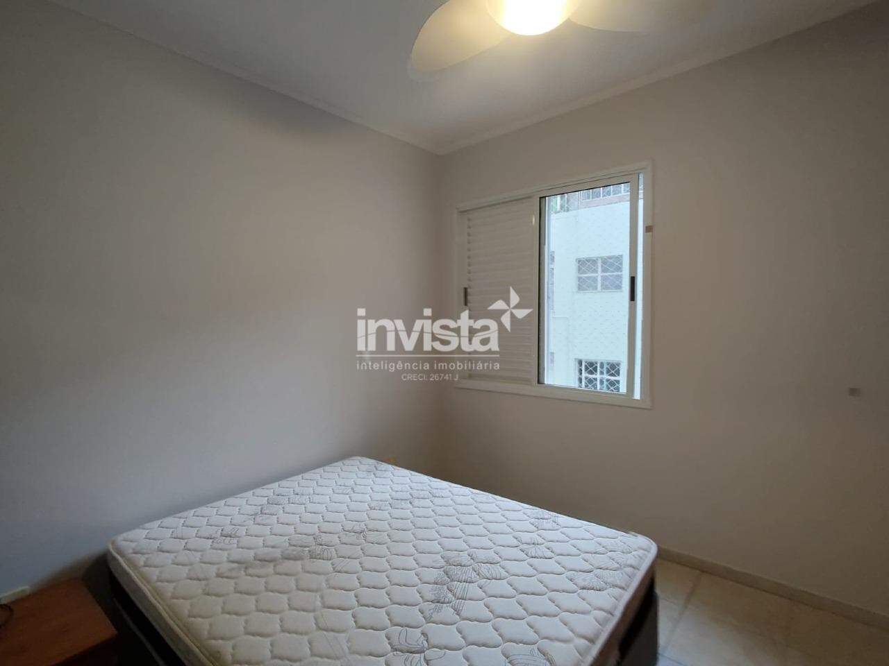 Apartamento para alugar em Santos-SP no bairro Gonzaga, com 1 dormit&oacute;rio e 60m&sup2; - Santos