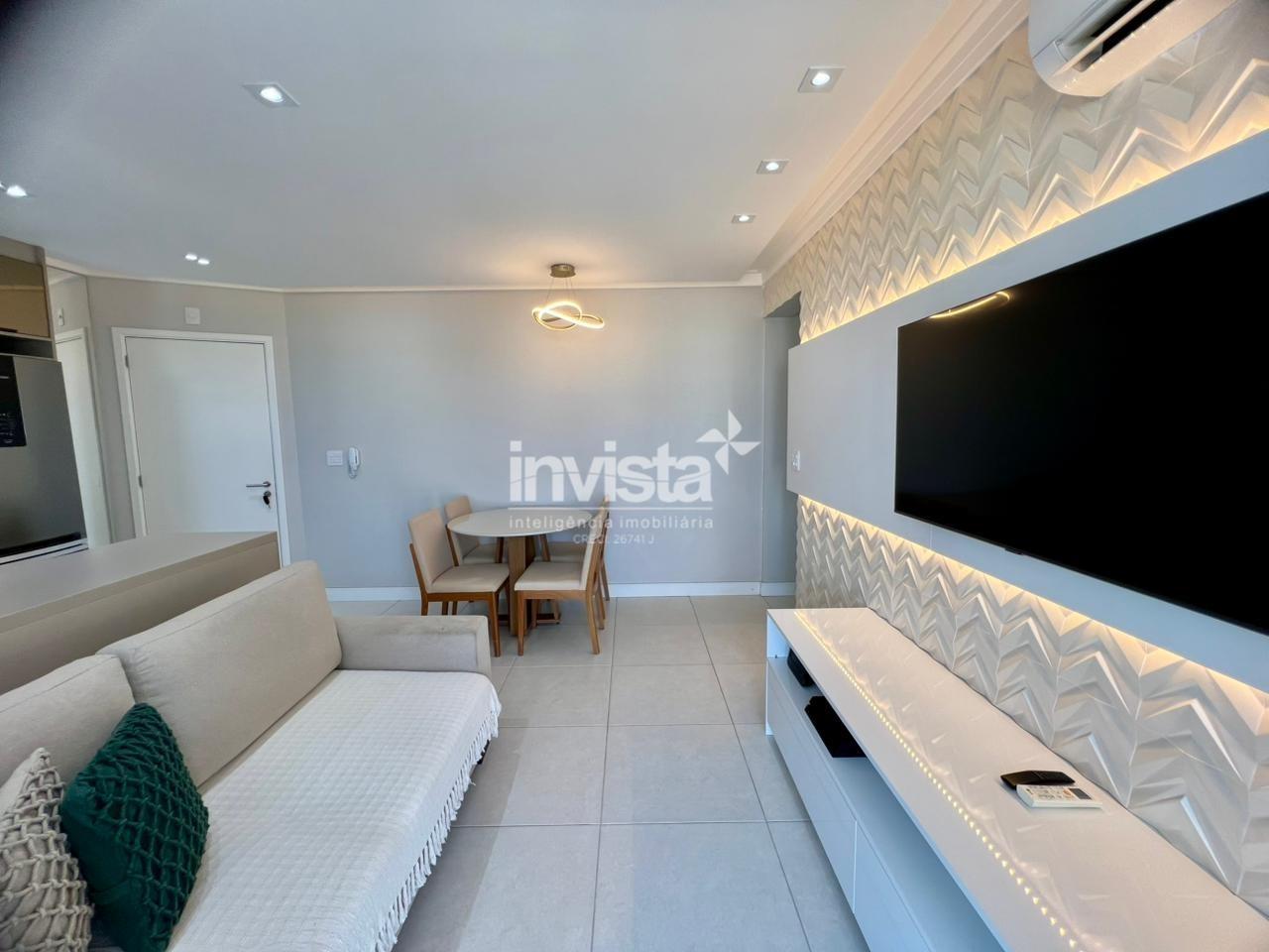 Apartamento &agrave; venda em Santos-SP no bairro Boqueir&atilde;o, com 2 dormit&oacute;rios e 63m&sup2; - Santos