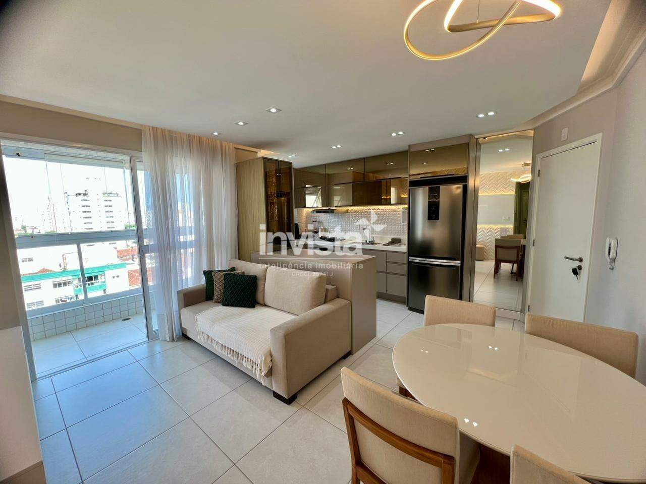 C&oacute;digo: 39247 R$ 749.900,00 Apartamento &agrave; venda em Santos-SP no bairro Boqueir&atilde;o, com 2 dormit&oacute;rios e 63m&sup2; 63 m&sup2; 2 quartos 1 vaga - Santos
