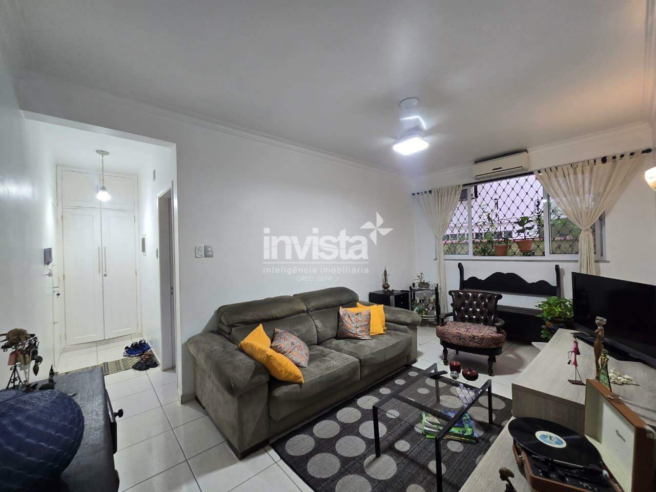 C&oacute;digo: 39254 R$ 450.000,00 Apartamento &agrave; venda no bairro Vila Mathias 85 m&sup2; 2 quartos 1 vaga - Santos