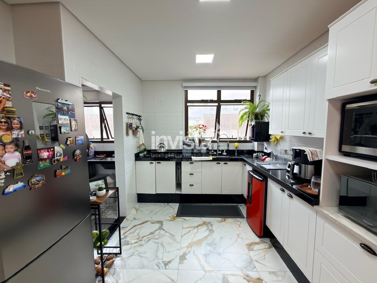 Apartamento &agrave; venda no bairro Boqueir&atilde;o - Santos