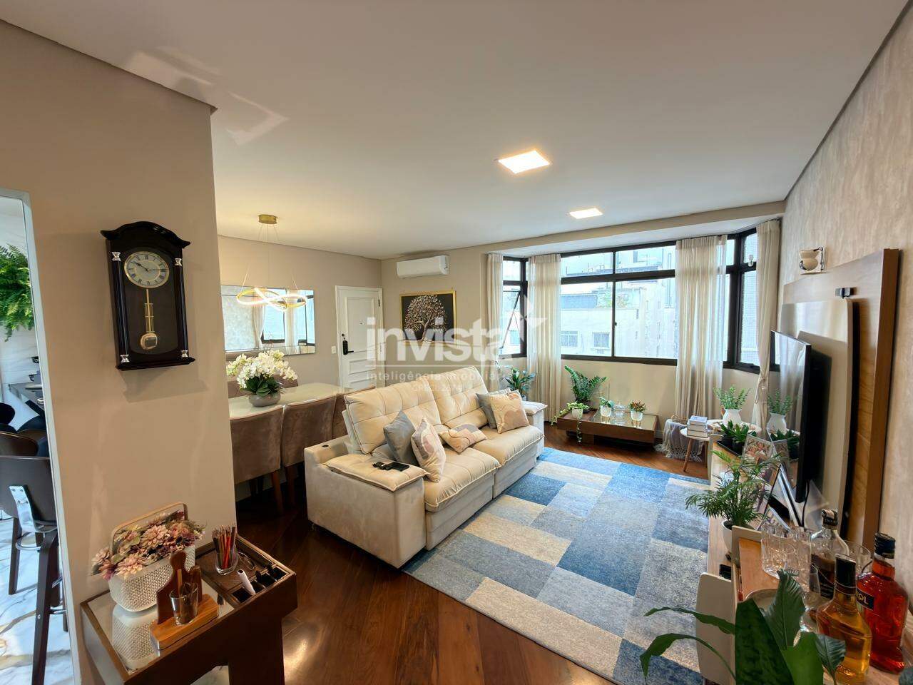 C&oacute;digo: 39270 R$ 1.700.000,00 Apartamento &agrave; venda no bairro Boqueir&atilde;o 117 m&sup2; 3 quartos 1 vaga - Santos