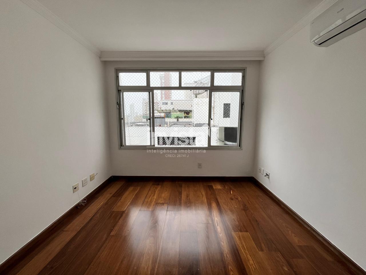 C&oacute;digo: 39277 R$ 6.500,00 Apartamento para alugar no bairro Gonzaga 97 m&sup2; 2 quartos 1 vaga - Santos
