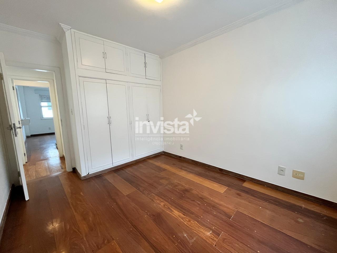 Apartamento para aluguel no bairro Gonzaga - Santos