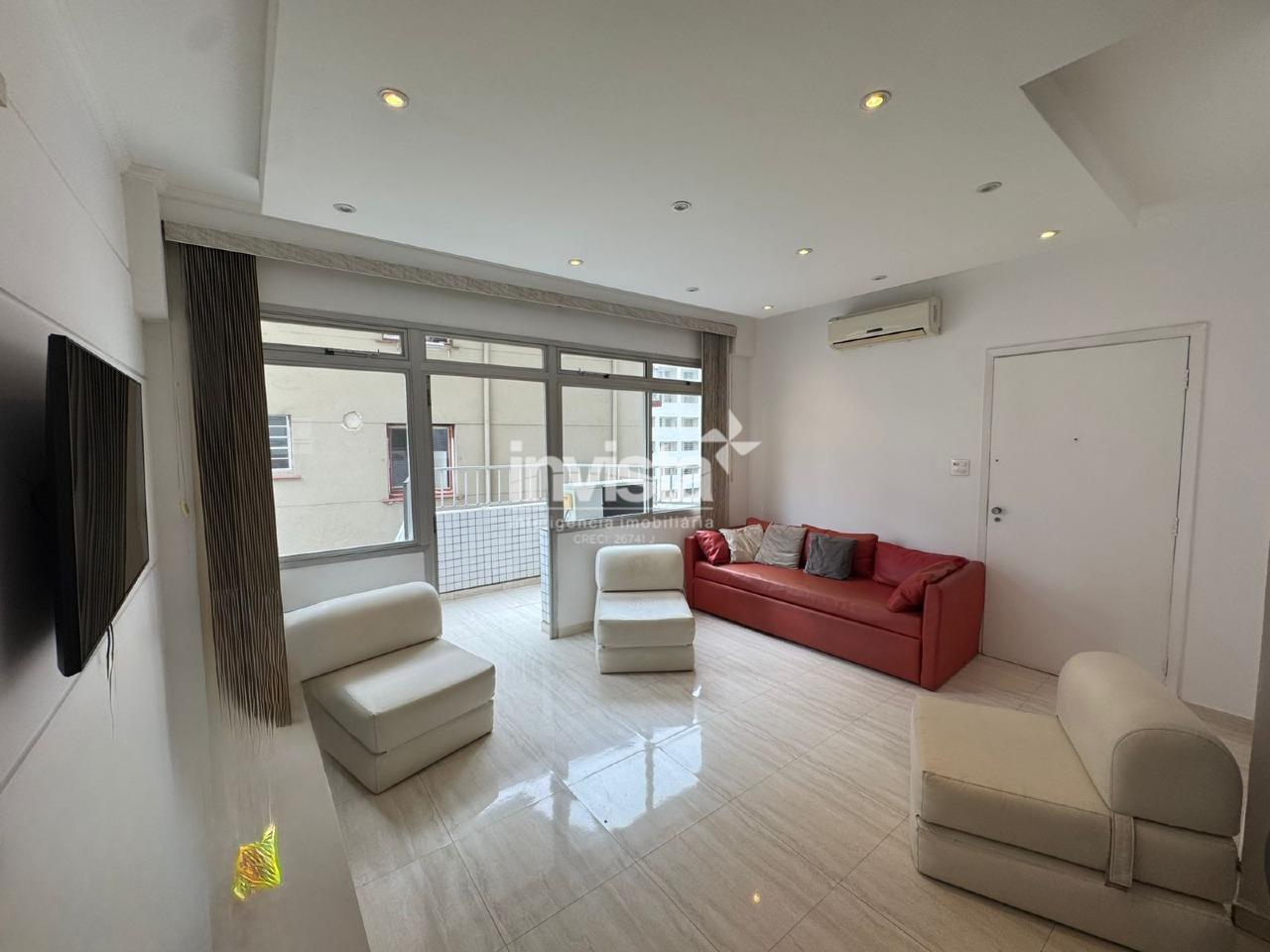 C&oacute;digo: 39299 R$ 820.000,00 Apartamento &agrave; venda no bairro Gonzaga 84 m&sup2; 2 quartos 1 vaga - Santos