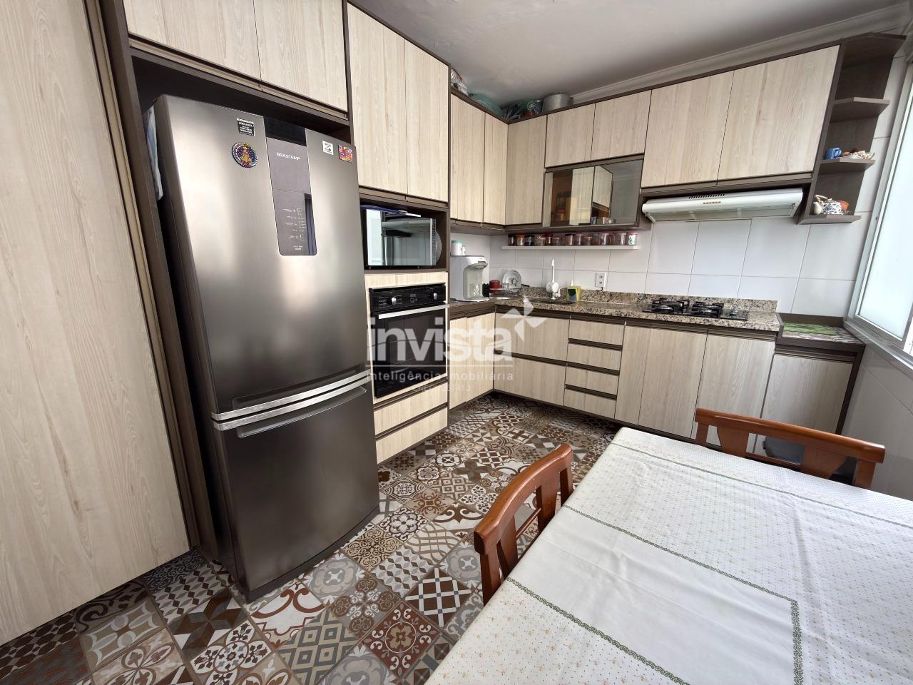 Apartamento &agrave; venda no bairro Gonzaga - Santos