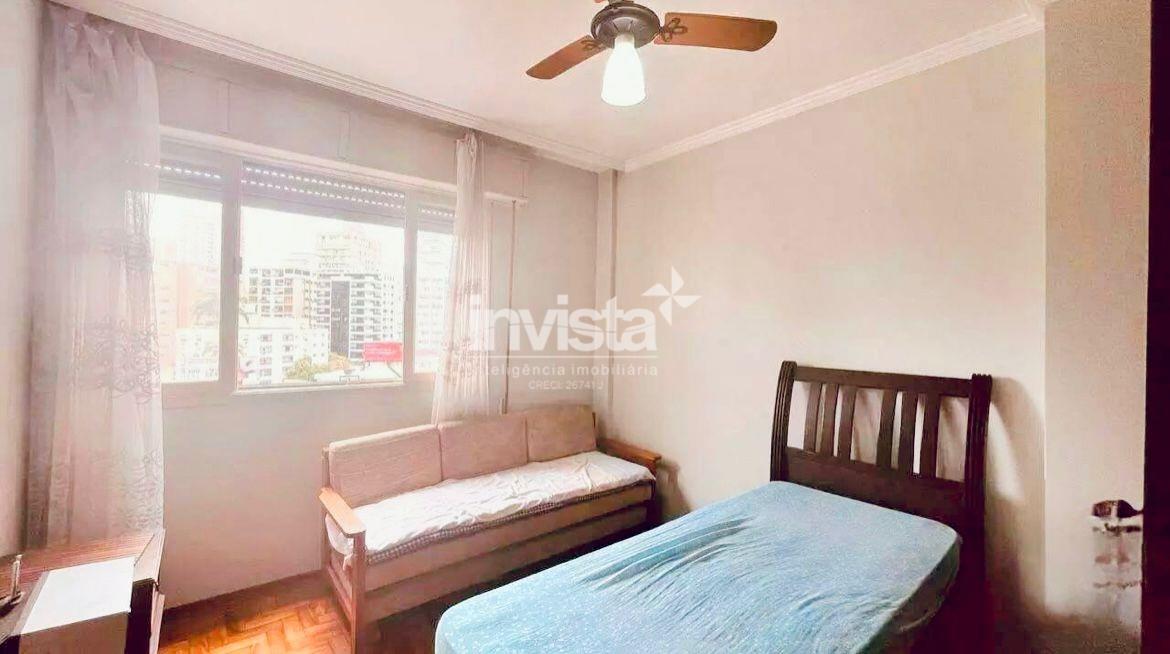 Apartamento para alugar no bairro Gonzaga - Santos