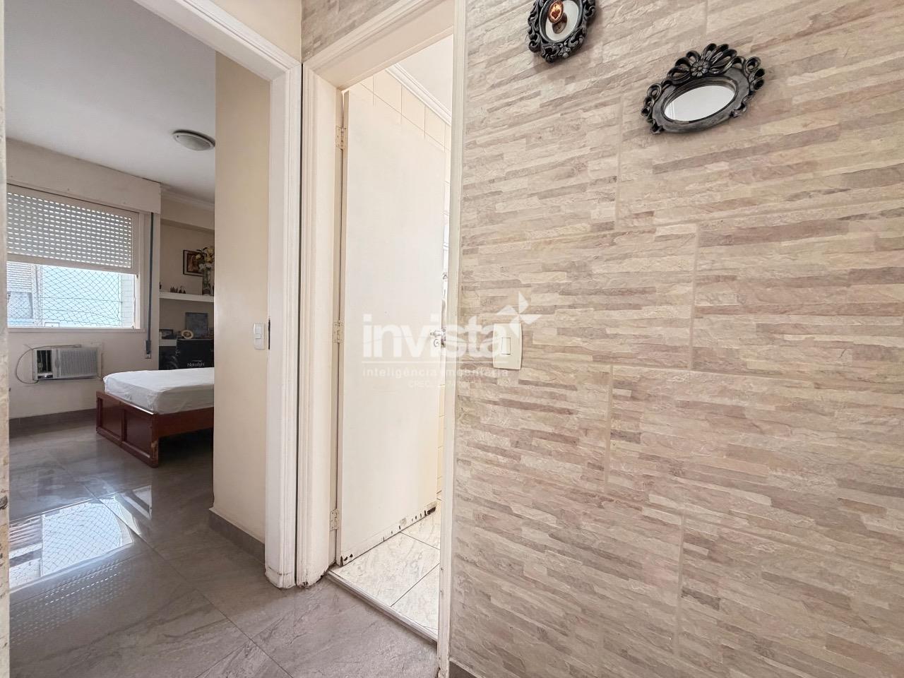 Apartamento &agrave; venda no bairro Gonzaga - Santos