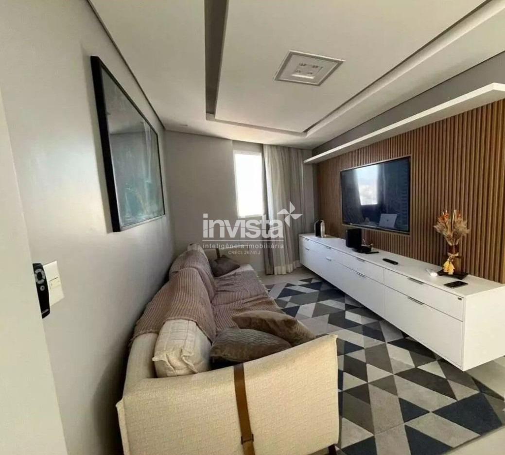 C&oacute;digo: 40332 R$ 7.000,00 Apartamento para alugar no bairro Marap&eacute; 90 m&sup2; 2 quartos 2 vagas - Santos