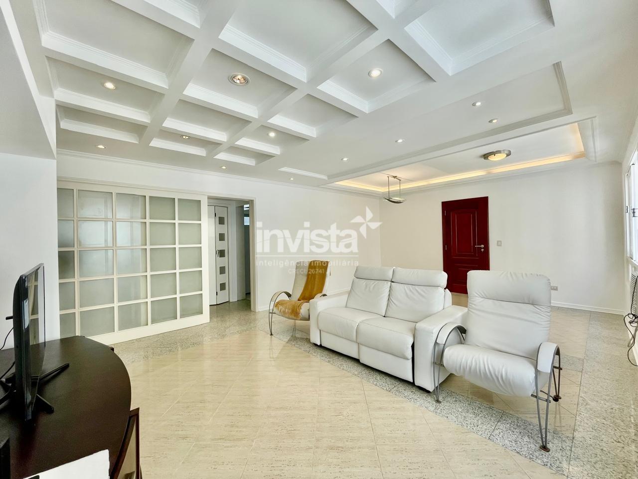 C&oacute;digo: 40334 R$ 1.460.000,00 Apartamento &agrave; venda no bairro Gonzaga 123 m&sup2; 3 quartos 1 vaga - Santos