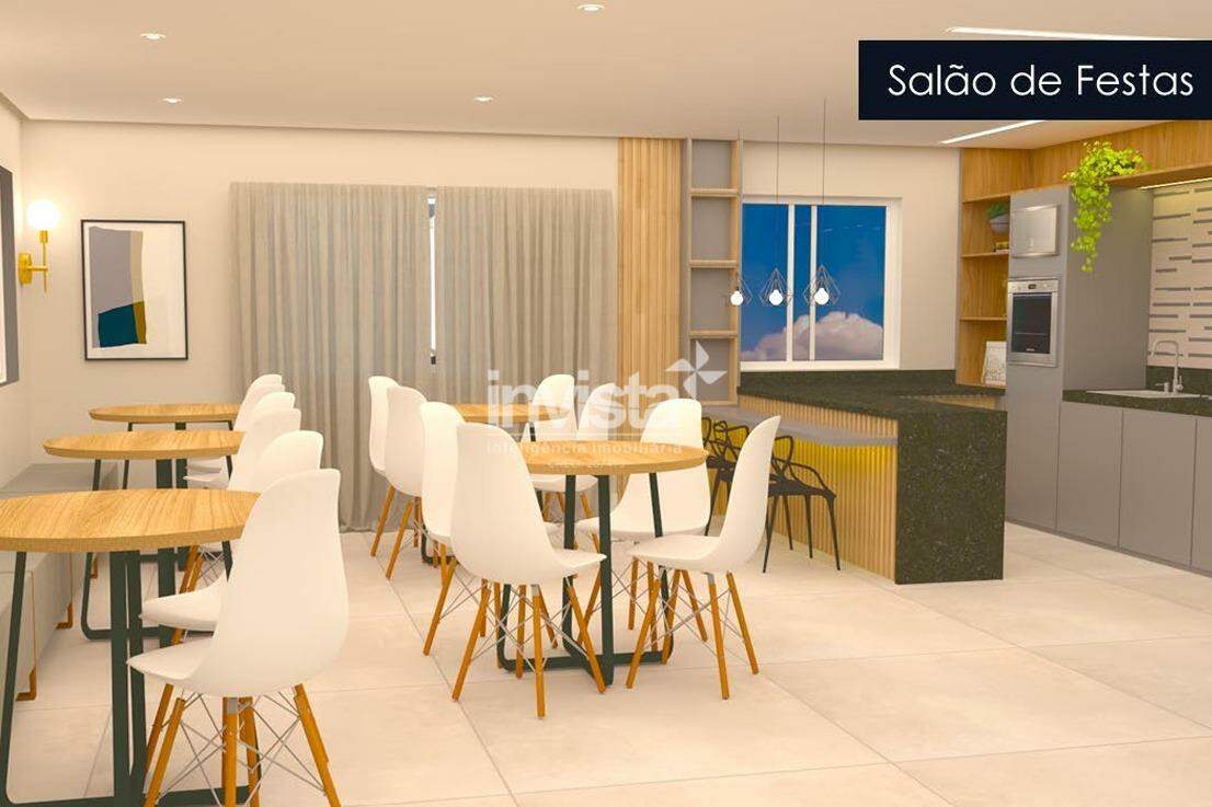 Apartamento &agrave; venda em Santos-SP no bairro Aparecida, com 1 dormit&oacute;rio e 39m&sup2; - Santos