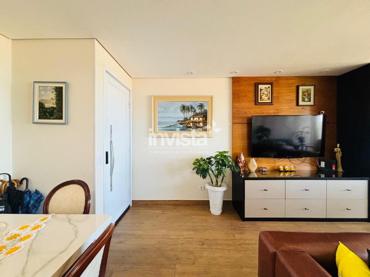 Apartamento &agrave; venda no bairro Gonzaga - Santos