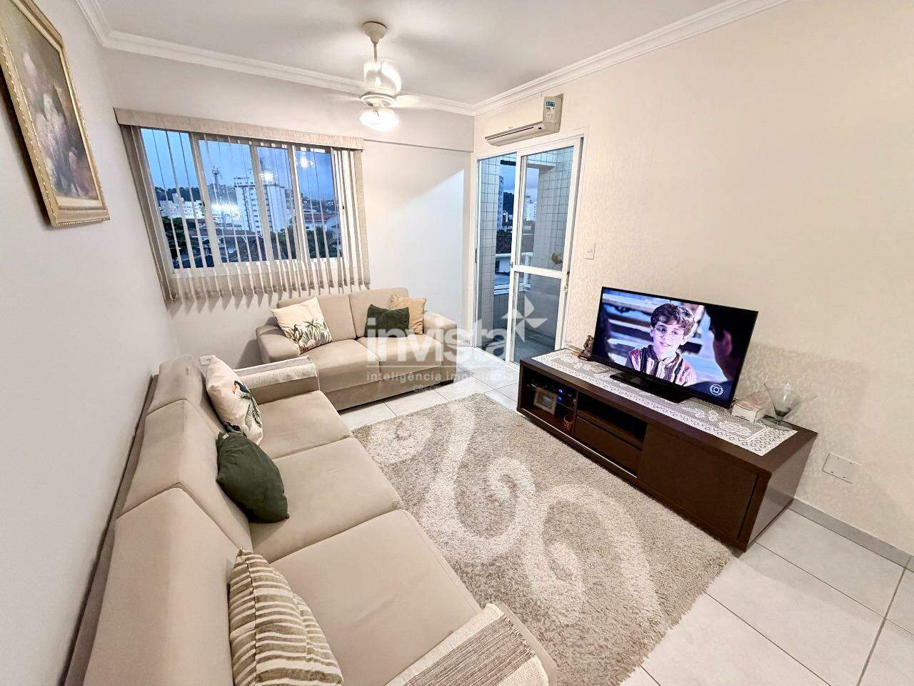 C&oacute;digo: 40370 R$ 525.000,00 Apartamento &agrave; venda no bairro Campo Grande 80 m&sup2; 2 quartos 1 vaga - Santos