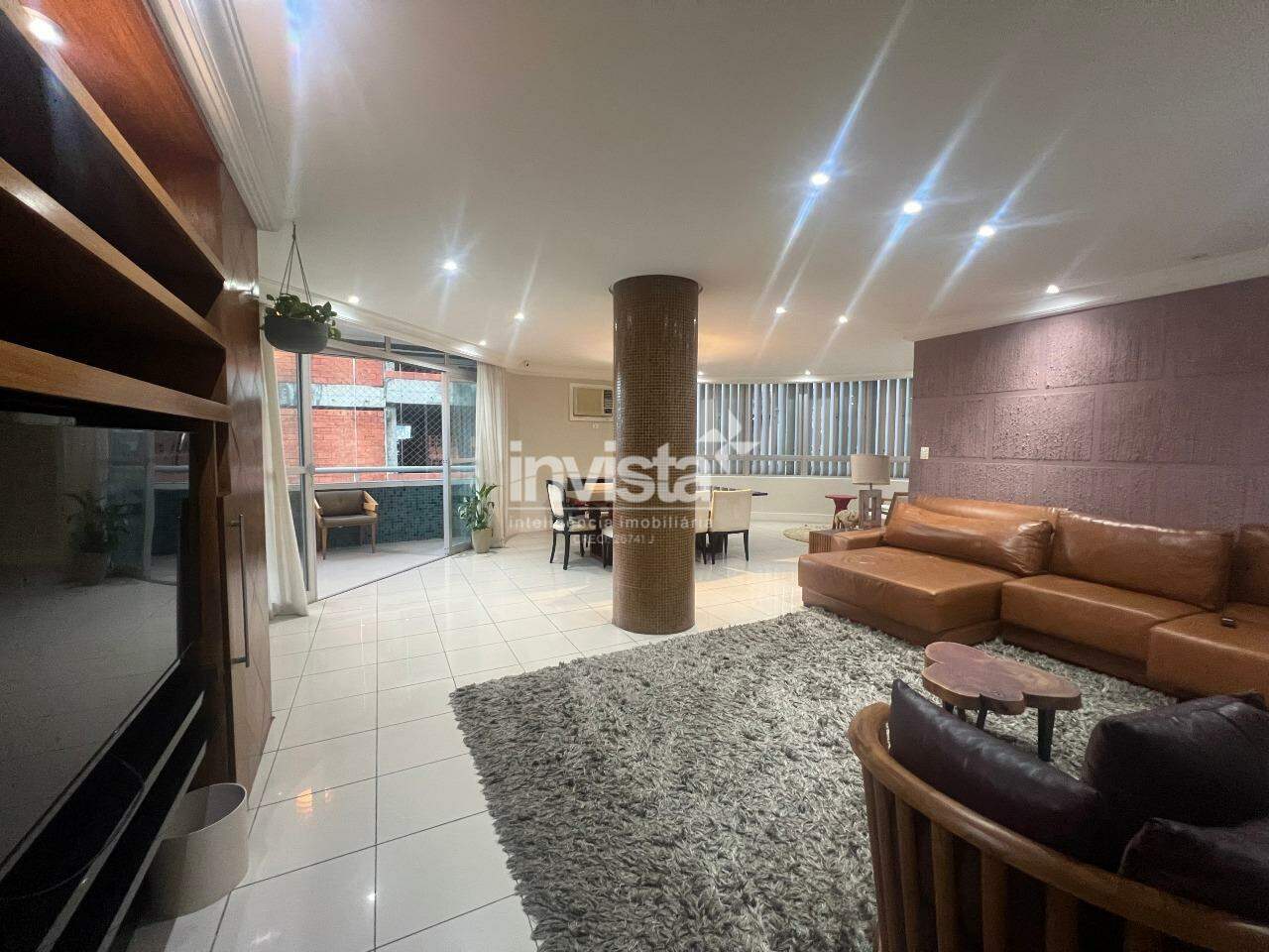 C&oacute;digo: 40373 R$ 12.000,00 Apartamento para alugar em Santos-SP no bairro Gonzaga, com 3 dormit&oacute;rios e 202m&sup2; 202 m&sup2; 3 quartos 2 vagas - Santos