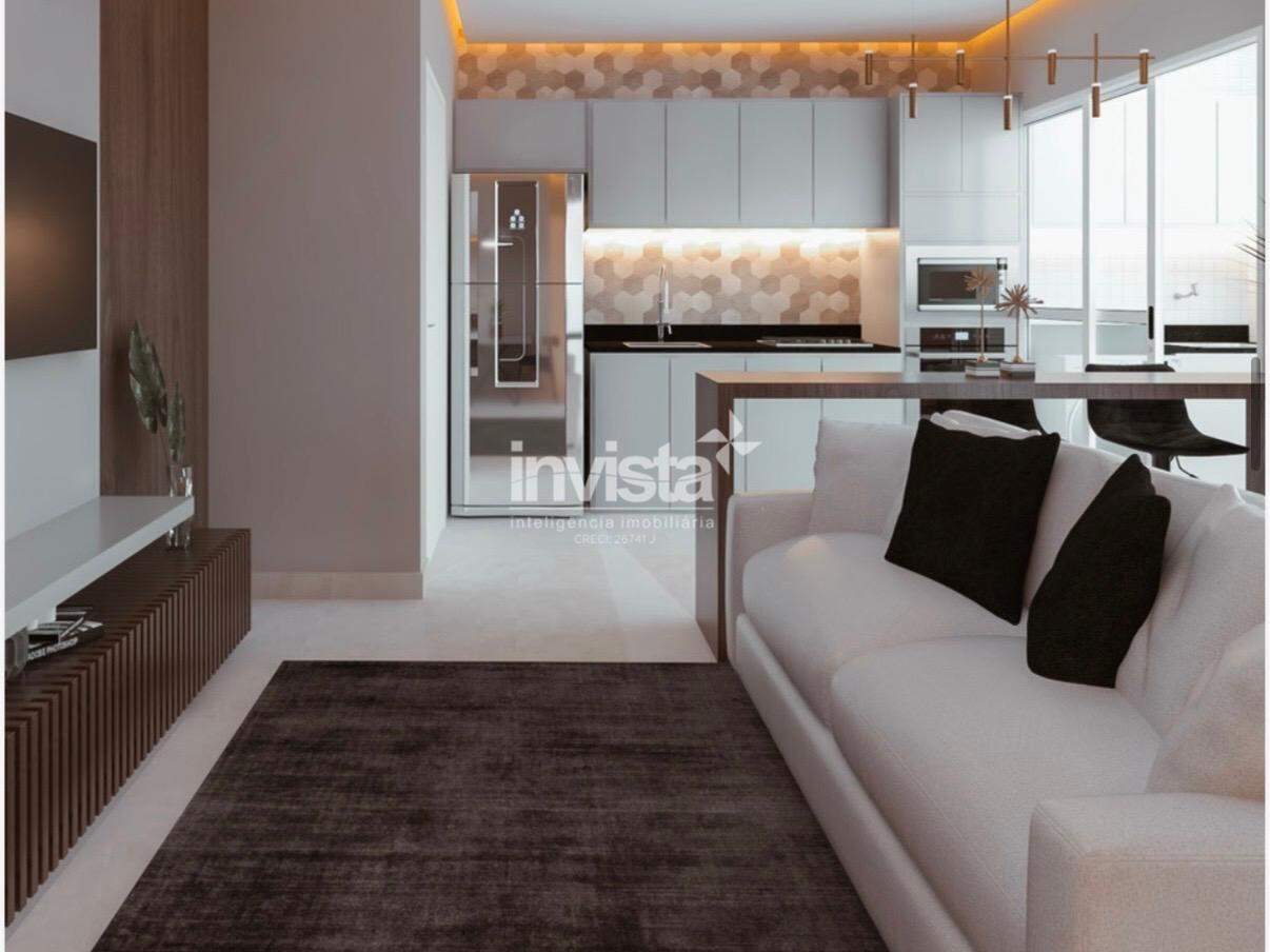 C&oacute;digo: 40383 R$ 600.000,00 Apartamento &agrave; venda no bairro Macuco 59 m&sup2; 2 quartos 1 vaga - Santos