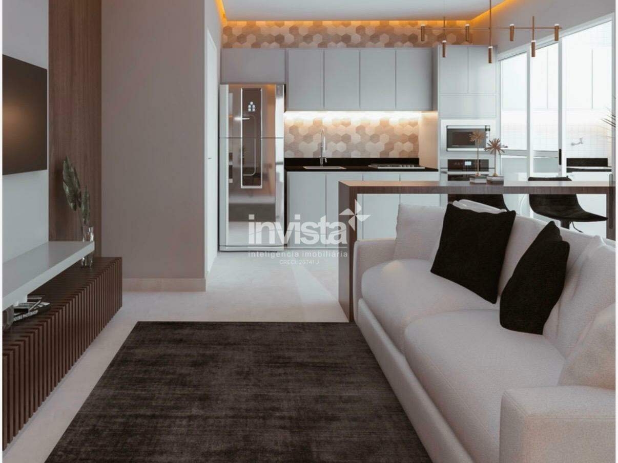 C&oacute;digo: 40384 R$ 600.000,00 Apartamento &agrave; venda no bairro Macuco 59 m&sup2; 2 quartos 0 vagas - Santos