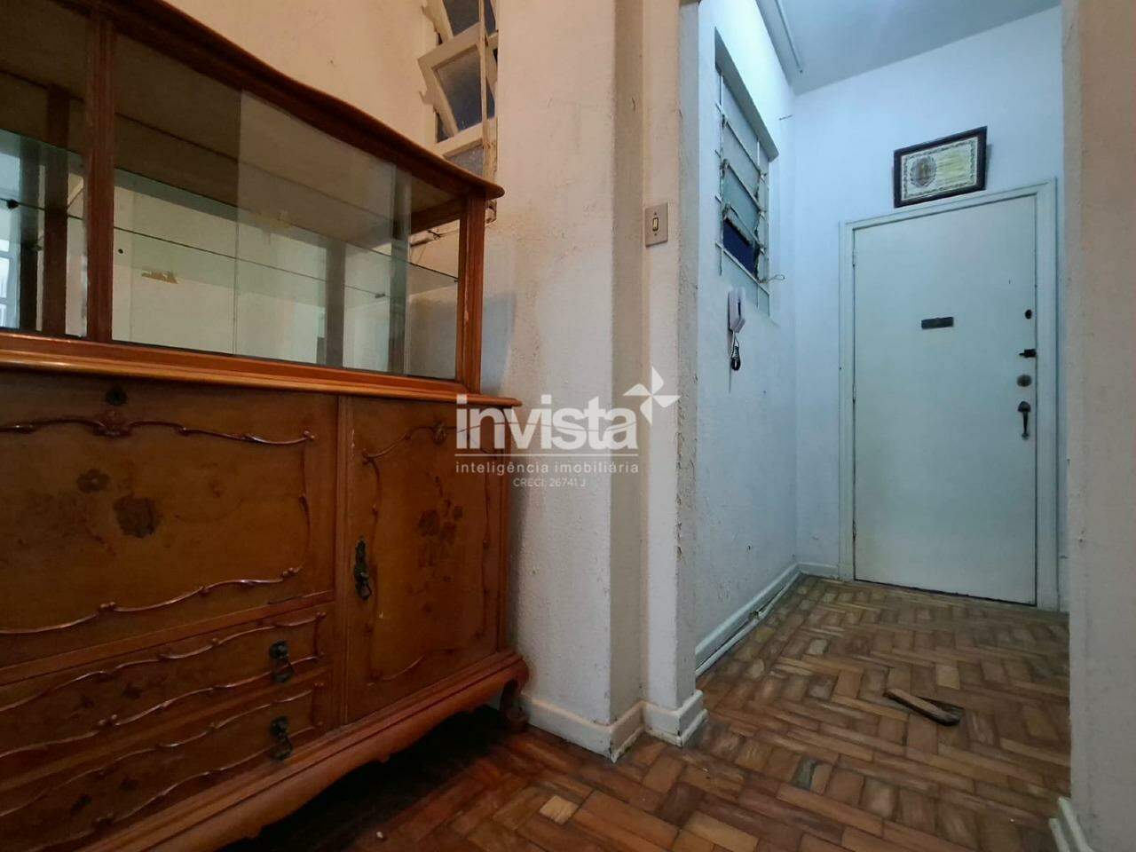 Edif&iacute;cio frente mar no Boqueir&atilde;o com varanda e vista para o mar R$ 465.000,00 - Santos