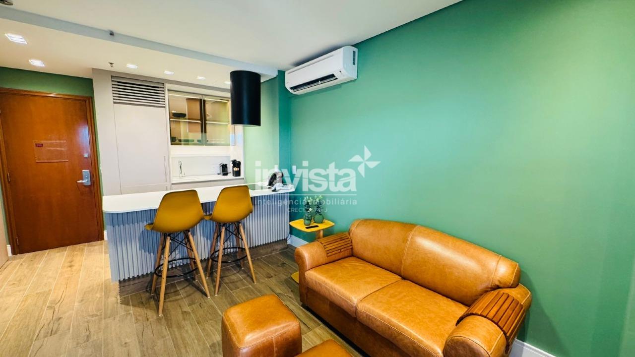 Apartamento para aluguel no bairro Boqueir&atilde;o - Santos