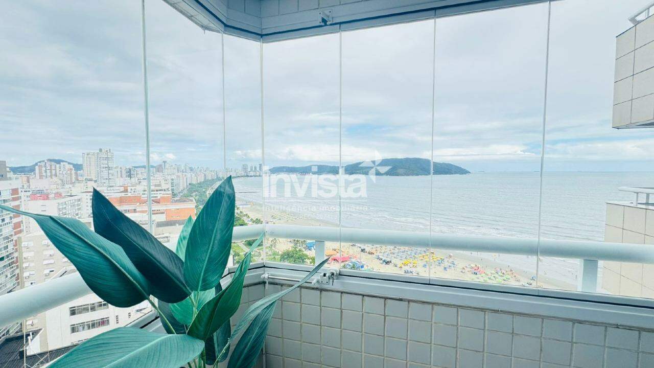 C&oacute;digo: 40397 R$ 7.500,00 Apartamento para alugar no bairro Boqueir&atilde;o 43 m&sup2; 1 quarto 1 vaga - Santos