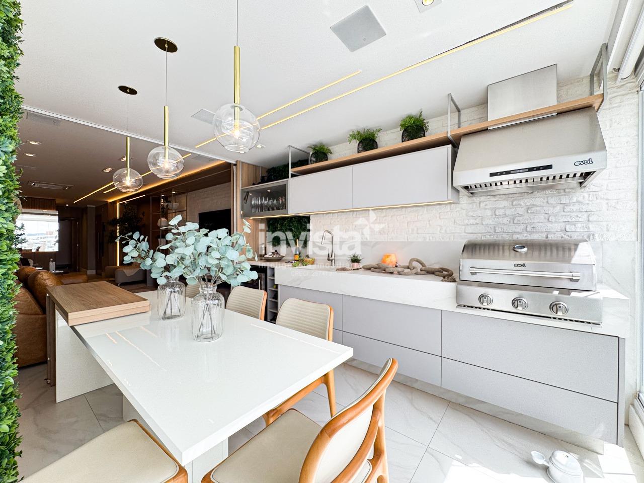 Apartamento &agrave; venda no bairro Boqueir&atilde;o - Santos