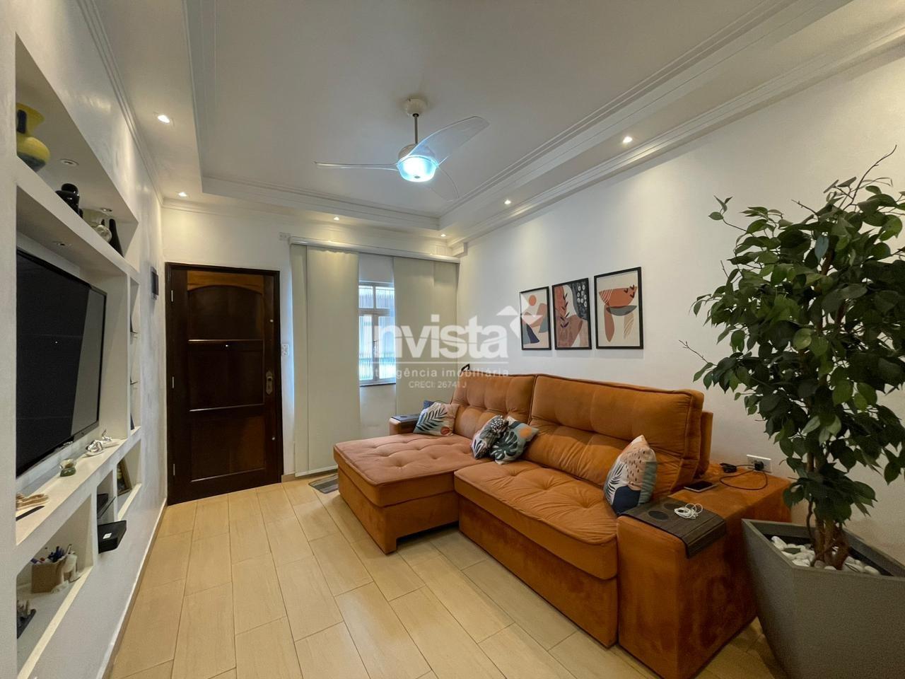 C&oacute;digo: 40408 R$ 350.000,00 Apartamento &agrave; venda no bairro Macuco 61 m&sup2; 2 quartos 1 vaga - Santos