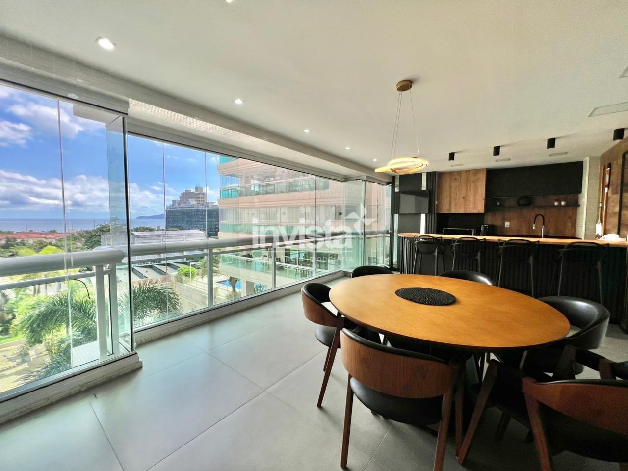 C&oacute;digo: 40414 R$ 3.830.000,00 Apartamento &agrave; venda no bairro Aparecida 232 m&sup2; 3 quartos 2 vagas - Santos