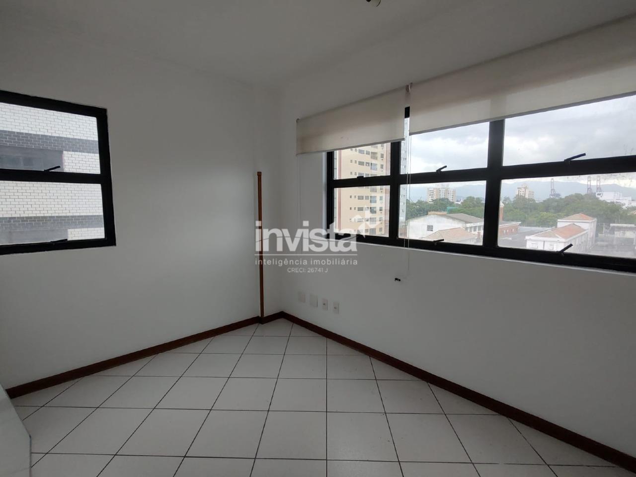 Sala comercial para loca&ccedil;&atilde;o no bairro Aparecida - Santos