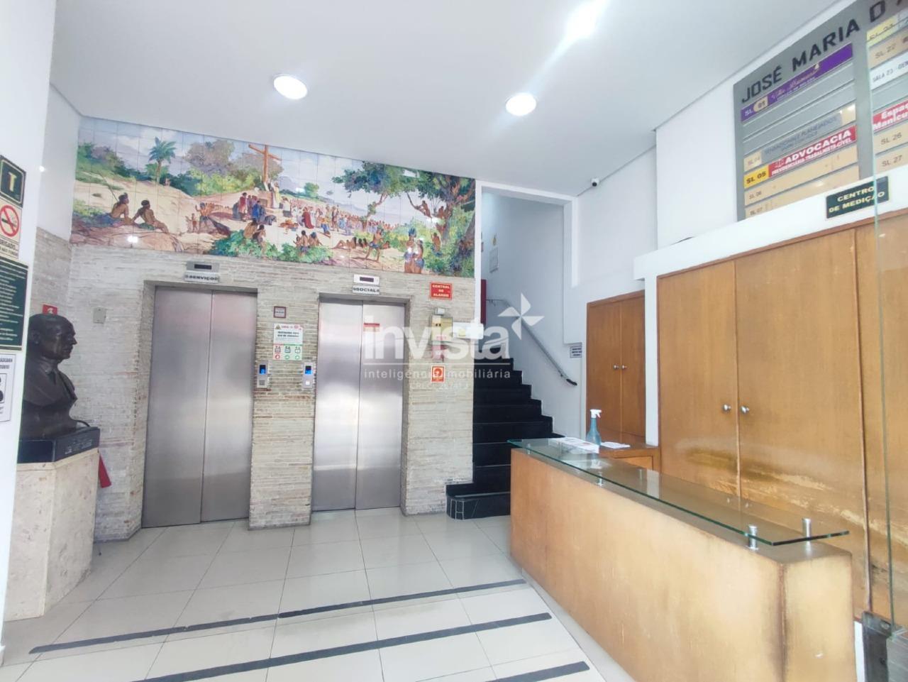 Sala Comercial para Alugar &ndash; 20 m&sup2; no Gonzaga, Santos - Santos