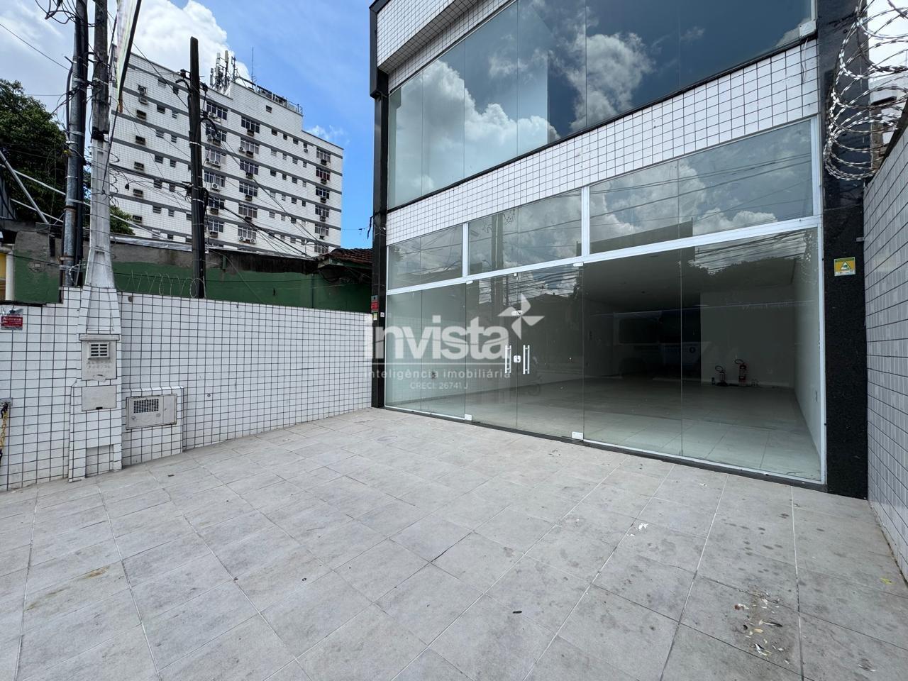 Loja para Alugar com 300m&sup2; na Avenida Pedro Lessa em Santos - Santos