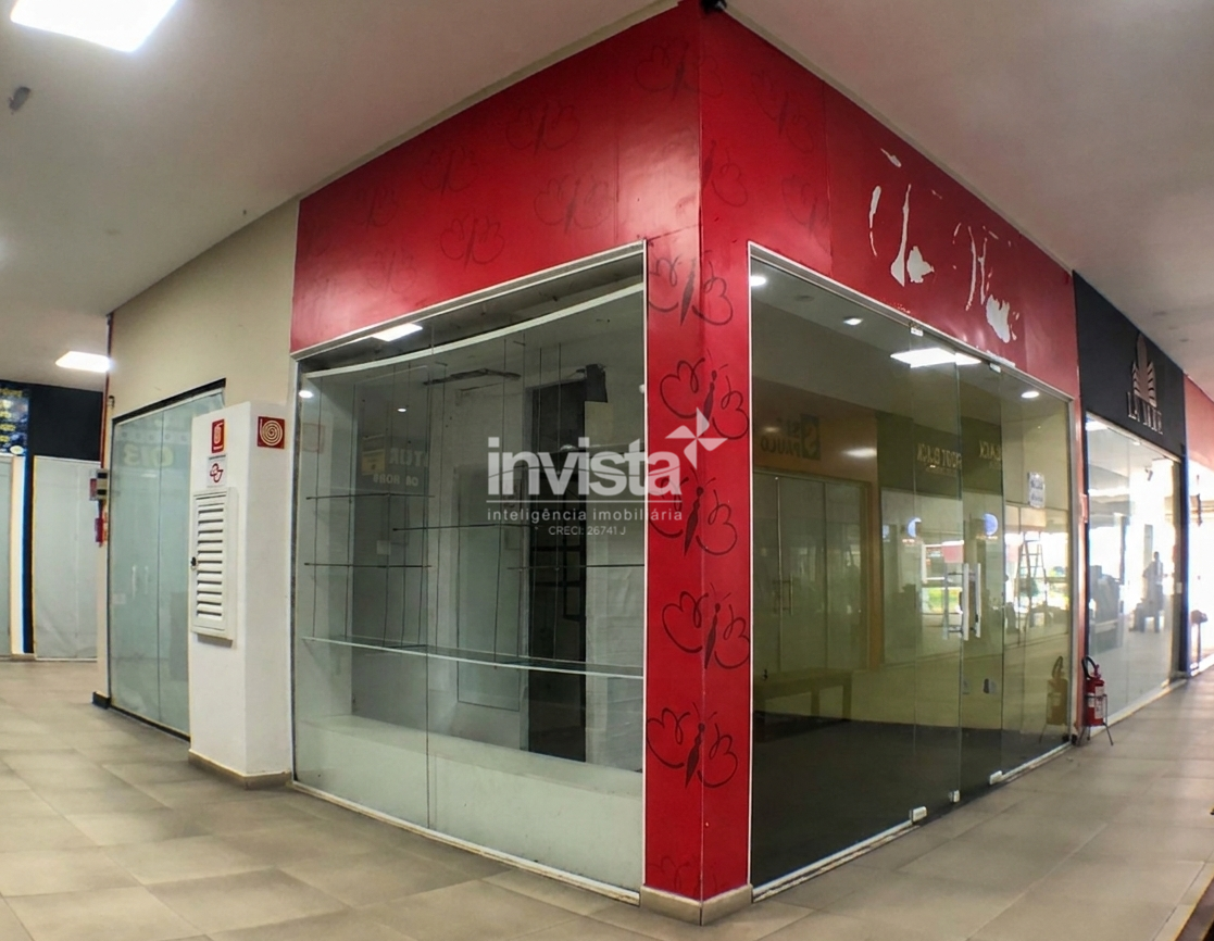 C&oacute;digo: 40439 R$ 2.600,00 Loja para alugar no bairro Gonzaga 28 m&sup2; 0 quartos 0 vagas - Santos