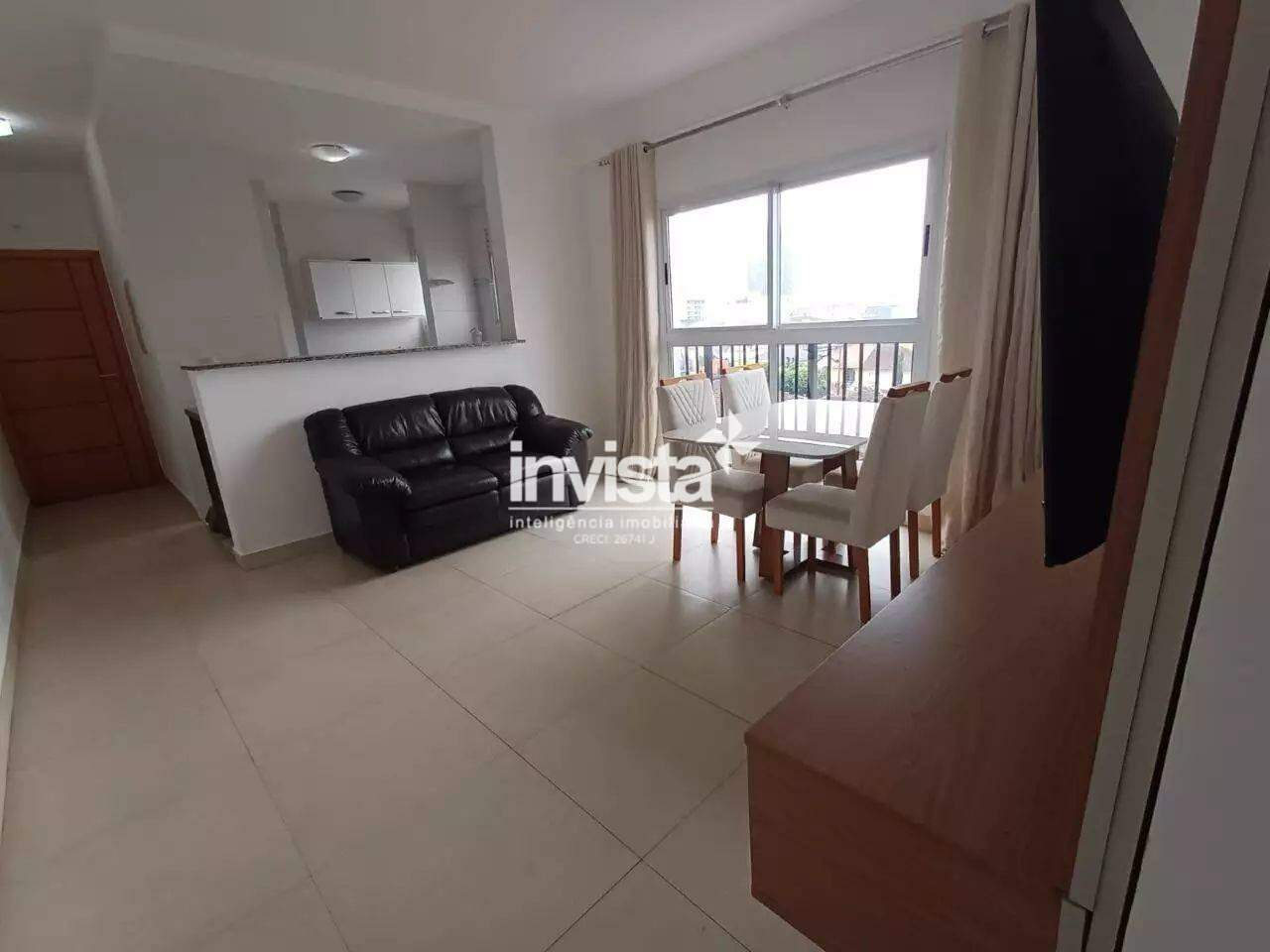 C&oacute;digo: 40440 R$ 4.000,00 Apartamento para alugar em Santos-SP no bairro Encruzilhada, com 2 dormit&oacute;rios e 50m&sup2; 50 m&sup2; 2 quartos 1 vaga - Santos