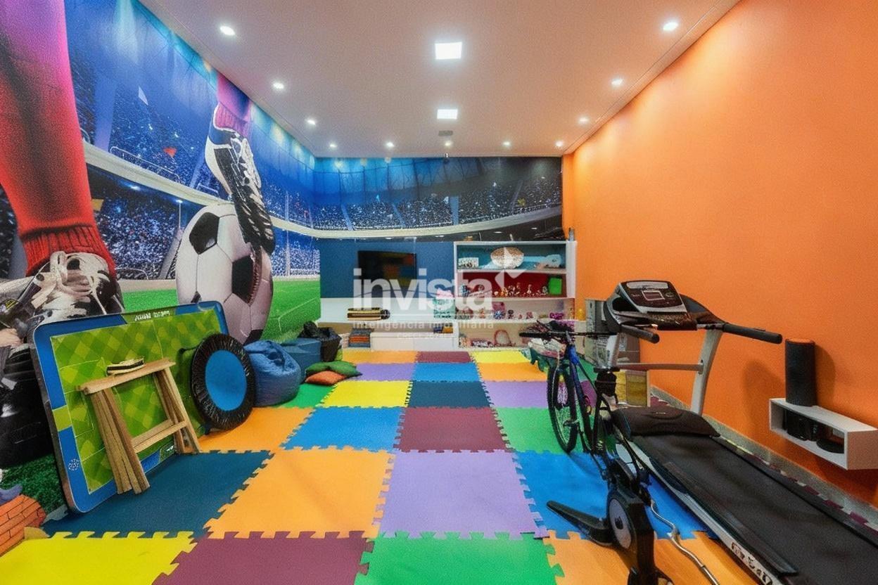 Casa residencial de alto padr&atilde;o &agrave; venda em Marap&eacute;, Santos &ndash; 750 m&sup2; de &aacute;rea interna com lazer completo - Santos