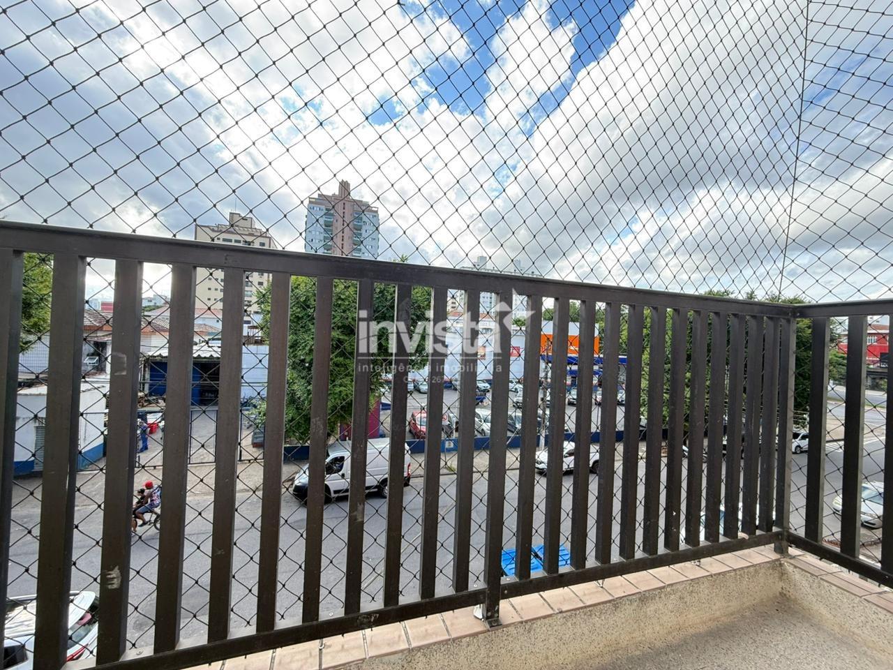 C&oacute;digo: 40464 R$ 2.900,00 Apartamento para alugar no bairro Aparecida 79 m&sup2; 2 quartos 1 vaga - Santos