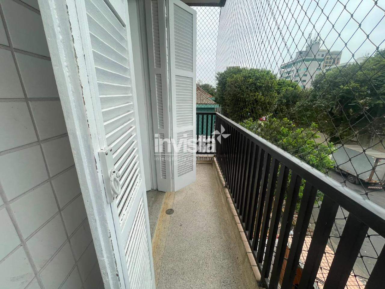 Apartamento para aluguel no bairro Aparecida - Santos