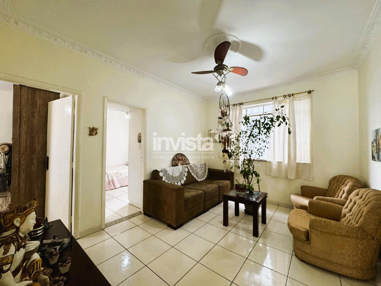 C&oacute;digo: 40465 R$ 360.000,00 Apartamento &agrave; venda no bairro Campo Grande 65 m&sup2; 2 quartos 1 vaga - Santos