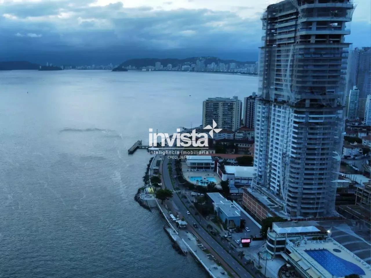 C&oacute;digo: 40467 R$ 4.800.000,00 Apartamento &agrave; venda no bairro Ponta da Praia 218 m&sup2; 3 quartos 3 vagas - Santos