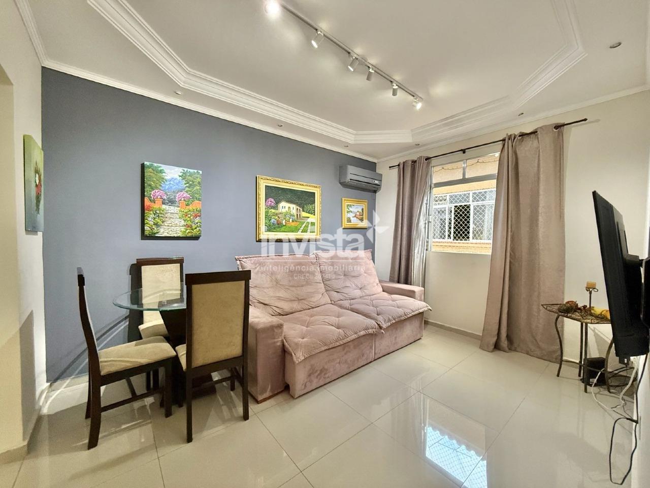 C&oacute;digo: 40469 R$ 410.000,00 Apartamento &agrave; venda no bairro Gonzaga 68 m&sup2; 2 quartos 1 vaga - Santos