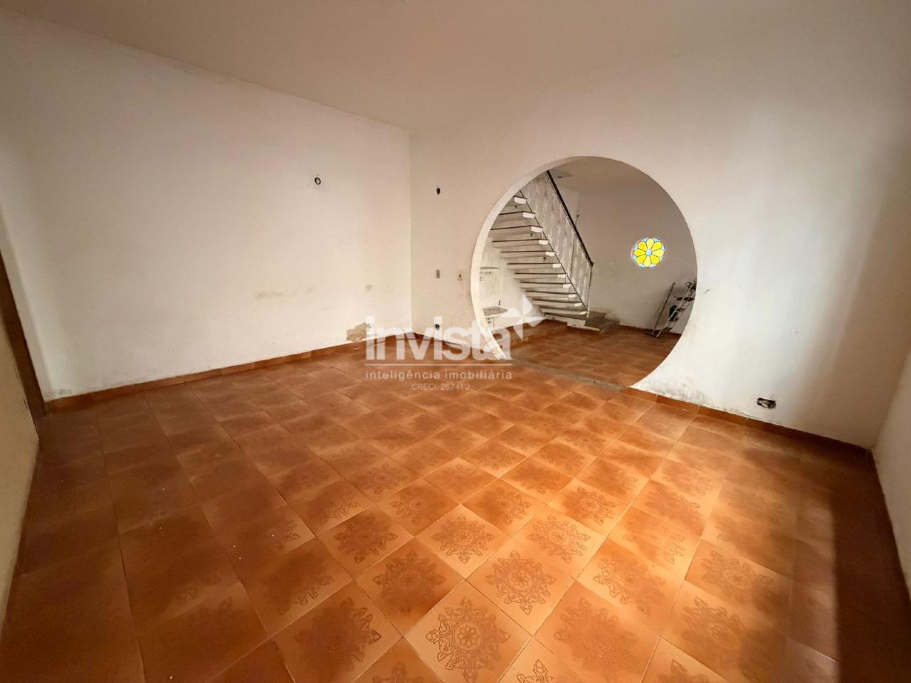 Casa &agrave; venda no bairro Campo Grande - Santos