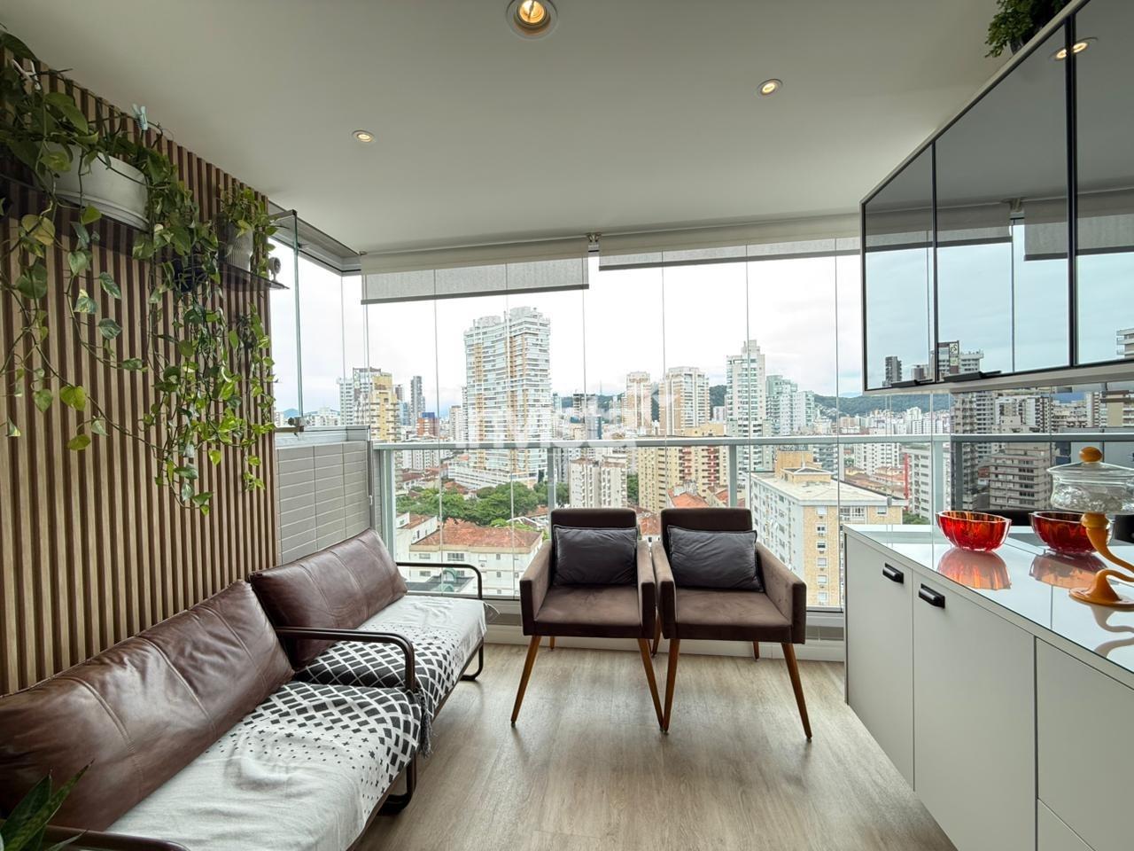 Apartamento &agrave; venda no bairro Gonzaga - Santos