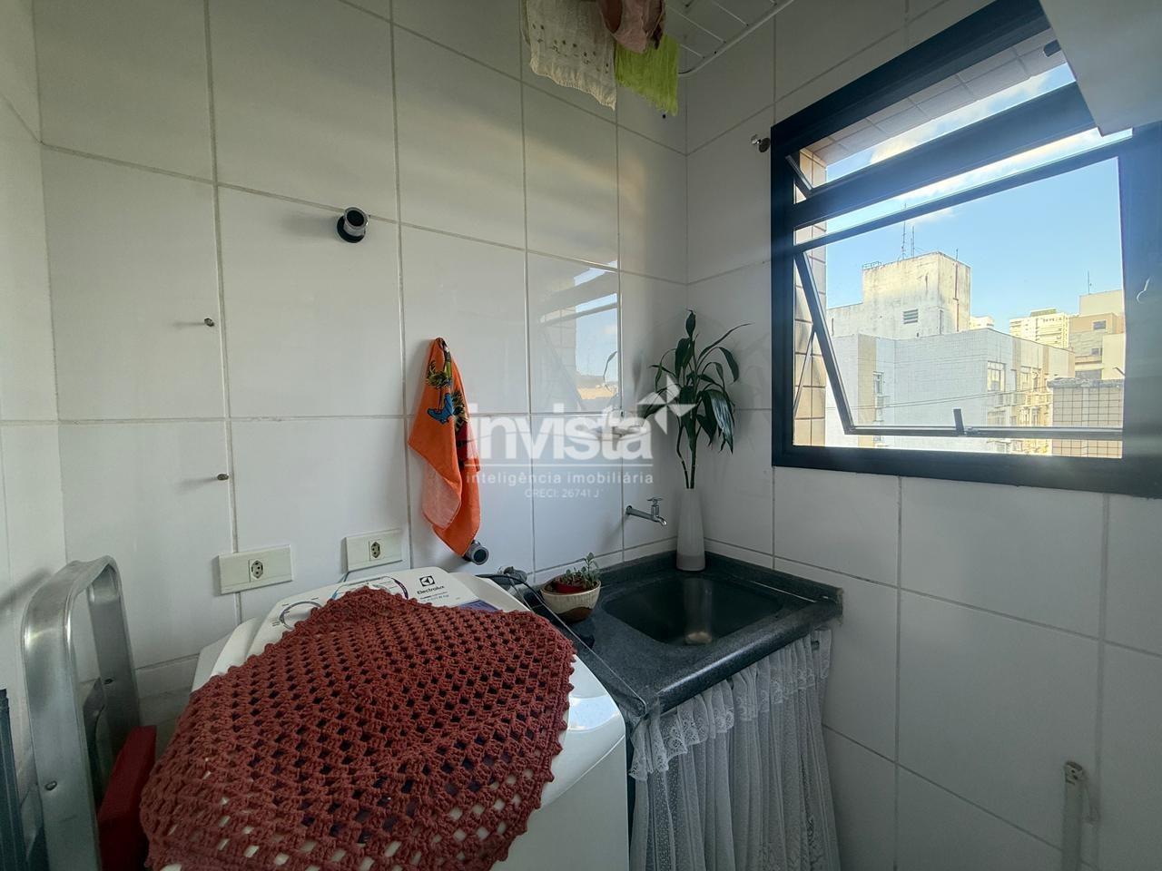 Apartamento para aluguel no bairro Aparecida - Santos