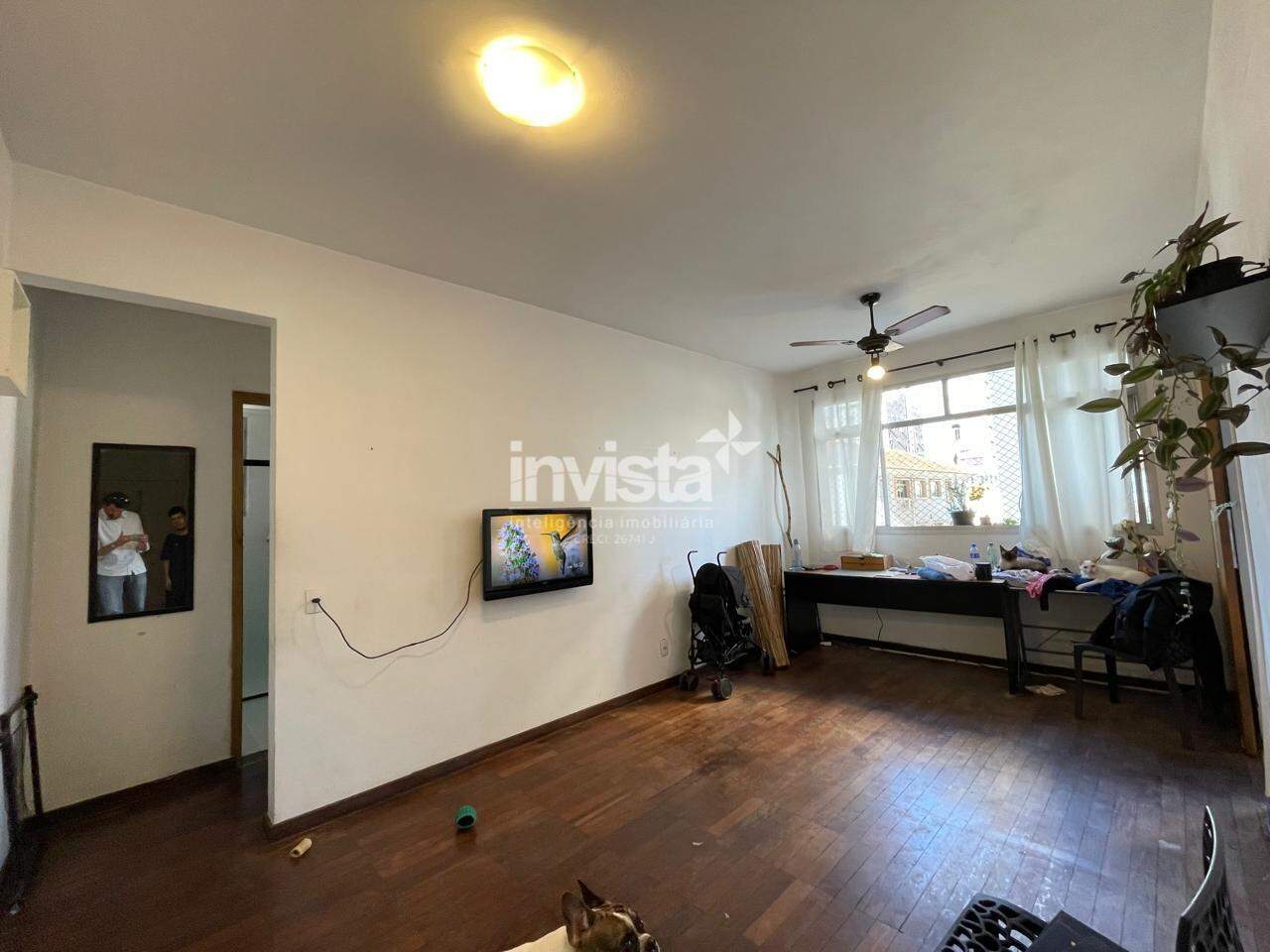 C&oacute;digo: 40497 R$ 375.000,00 Apartamento &agrave; venda no bairro Campo Grande 60 m&sup2; 2 quartos 1 vaga - Santos