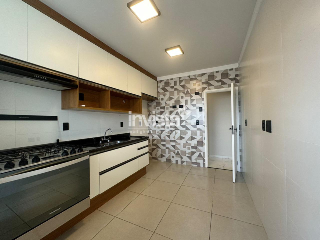 Apartamento para loca&ccedil;&atilde;o na Ponta da Praia - Santos